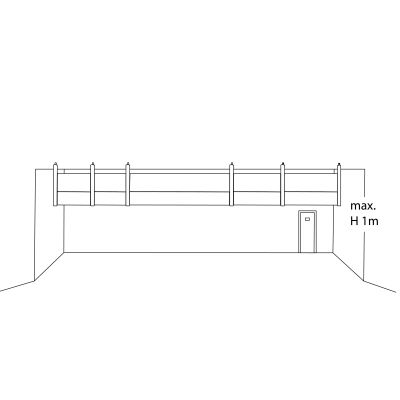 Signcode® extern wall suspension